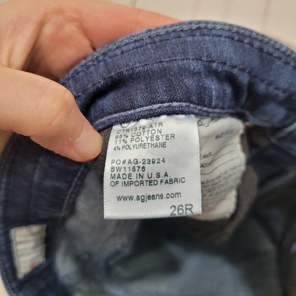 Adriano Goldschmied Contour 360 dark wash super skinny jeans midrise - Picture 5 of 8